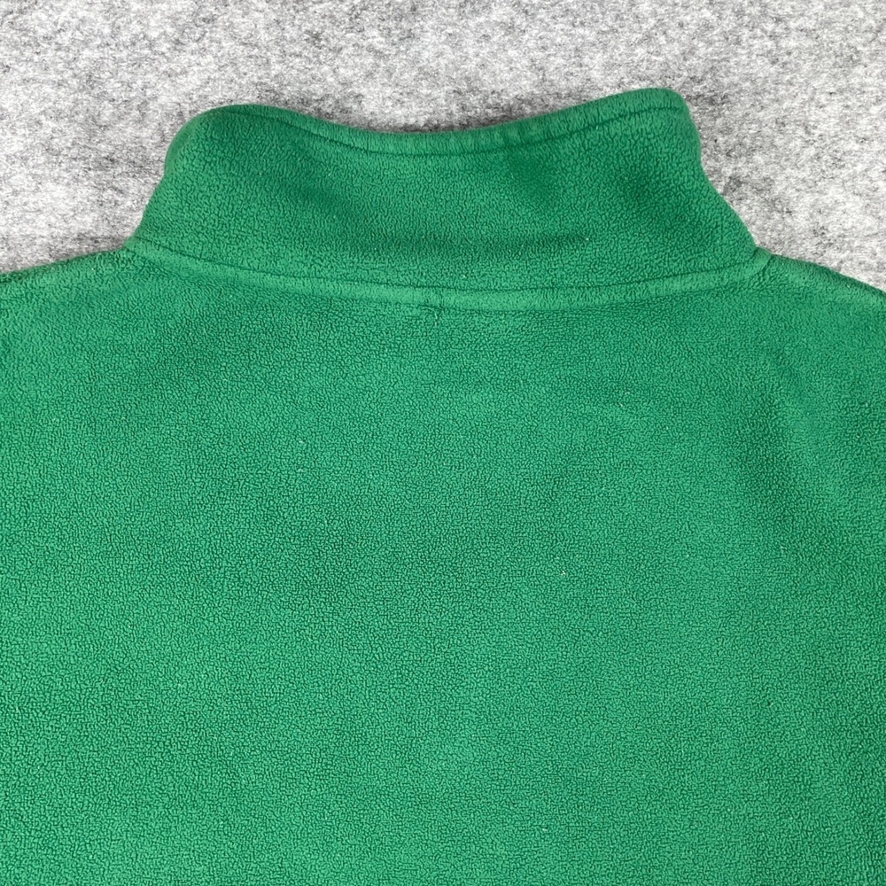 VTG Minnesota Wild Sweater Mens XL Green Nike Team Fleece Pullover 1/4 Zip NHL - Picture 11 of 12